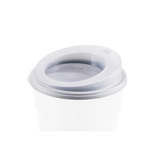 [40301] Genanvedelig låg til GoodBowl kop, Ø9cm, hvid, PP, Thermohauser, (8 stk.)