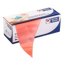 Engangssprøjtepose, PE-plast, maksimal greb, rød, 53x27,5x0,0075, Thermohauser, (1 rulle á 100 stk)