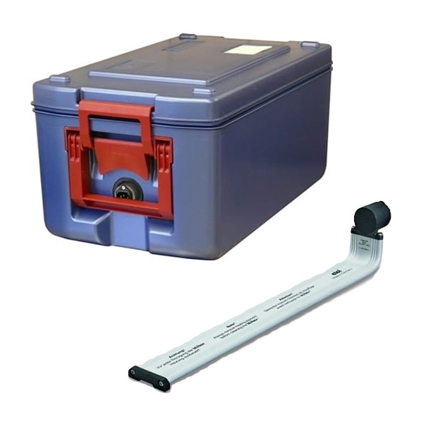Termokasse med ekstra varmeisolering, 26 ltr, Blu’Box 26 Plus Hot, Thermohauser, udv 63x37x30,8cm, (1 stk.)