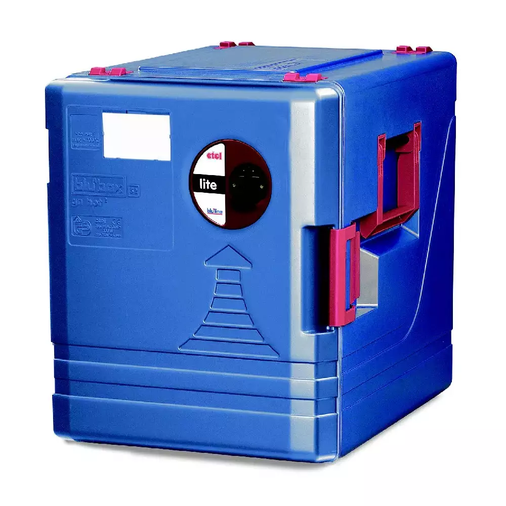 Letvægts termokasse, GN 1/1, EPP, 52 ltr, Blu’Box 52 GN, Thermohauser, indv 54x33,5x46,5cm, udv 63,5x45x55cm, (1 stk.)
