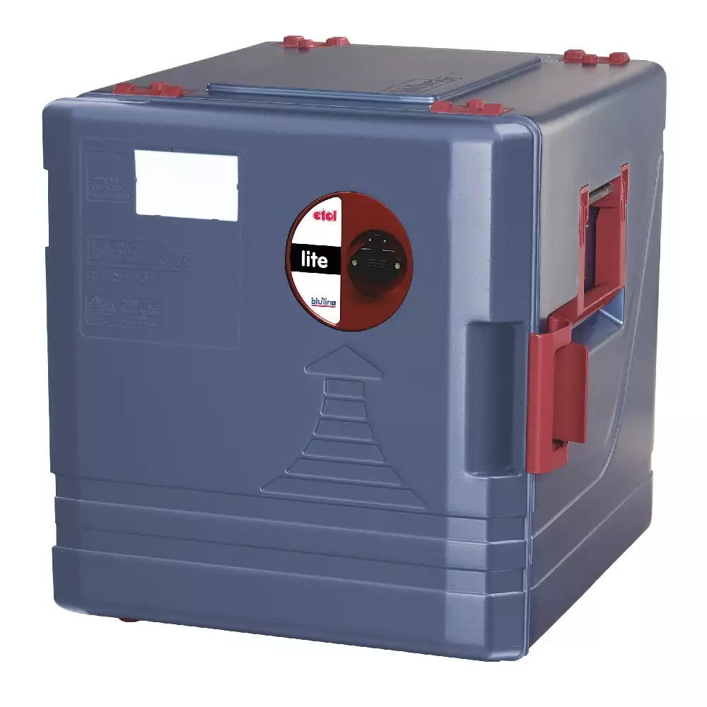 Termokasse, GN/EN 1/1, optimeret isolering, 52 ltr, Blu’Box 52 GN/EN, Thermohauser, indv 54x33,5x46,5cm, udv 63,5x45x55cm, (1 stk.)