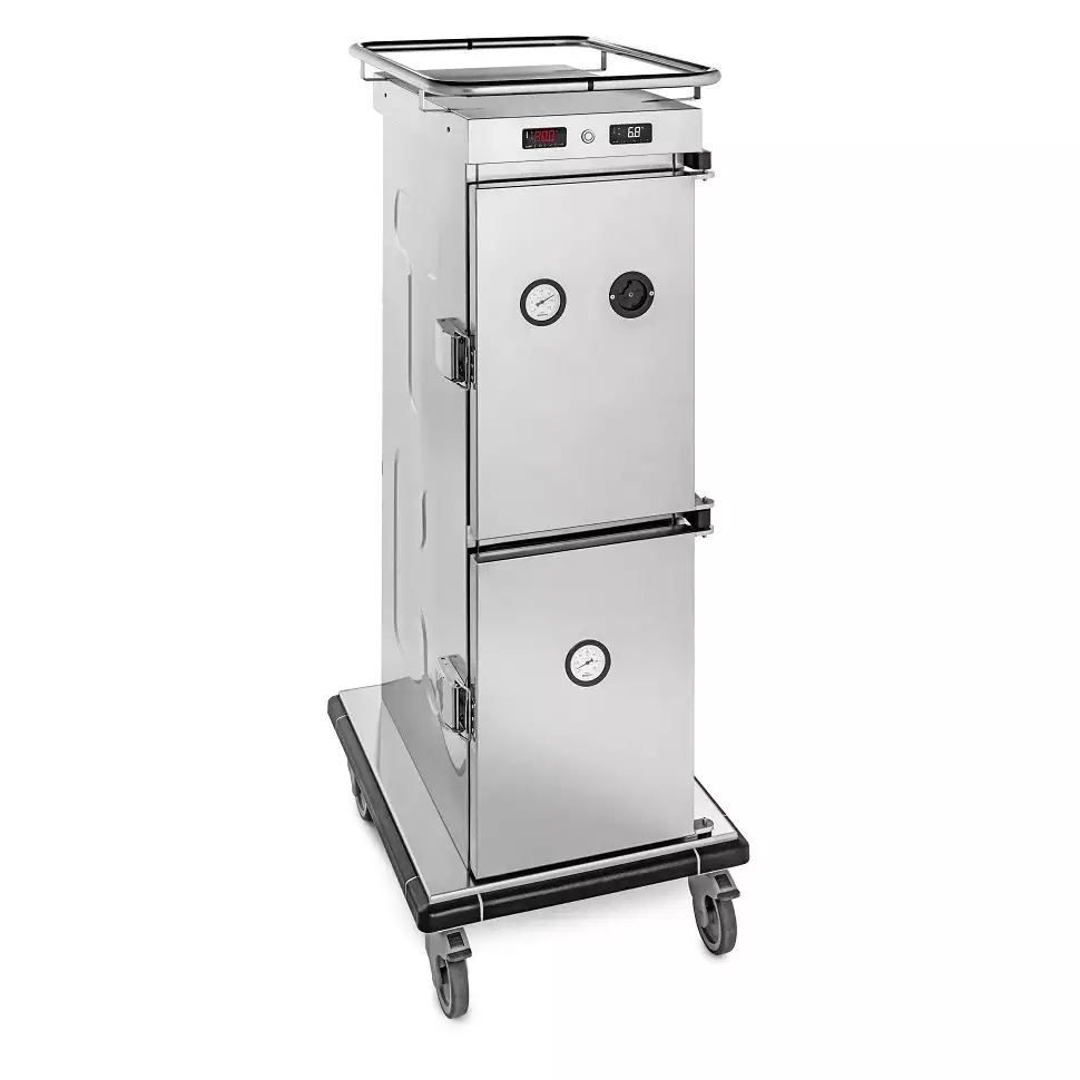 [40512] Køle-/varmeskab, 9+9 rækker, 95+95 ltr, Thermo Tower, Thermohauser, (1 stk.)