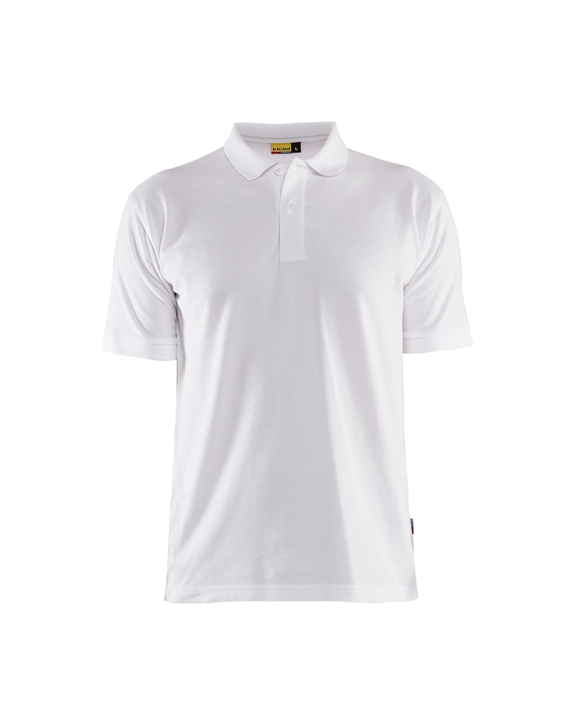 [40593] Poloshirt, i farven hvid, Blåkläder, (1 stk.) (S)