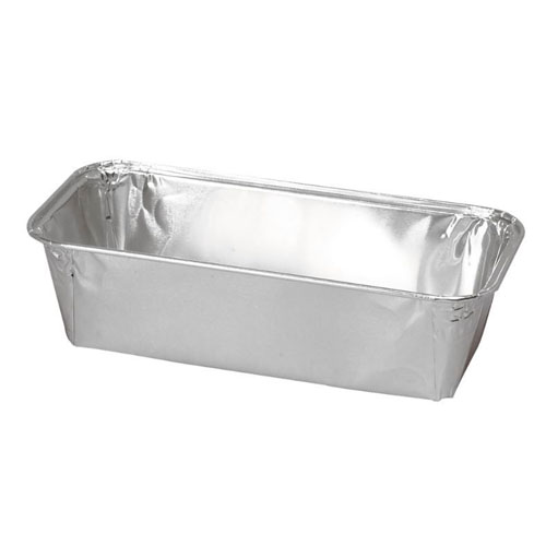 Aluform, 18,8x8,8x5cm, aluminium, 550 ml, rektangulær, smooth wall, (1500 stk.)
