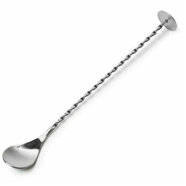[40726] Cocktailske med muddler, stål, sølv, Beaumont, (1 stk.)