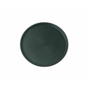 Skridsikker tjenerbakke, Ø28cm, rund, sort, Beaumont, (1 stk.)