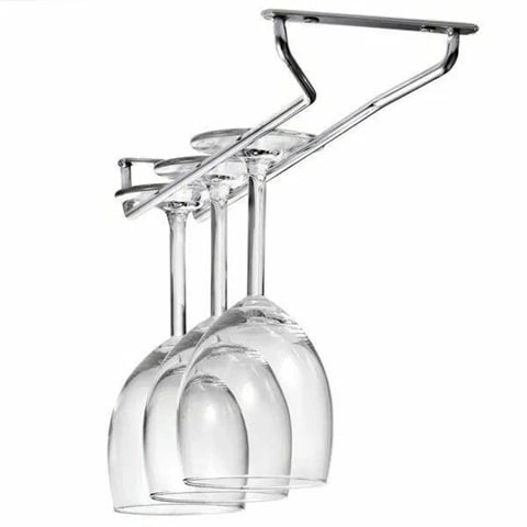 [40730] Glasophæng til loft, 25cm, rustfrit stål, Beaumont, (1 stk.) 
