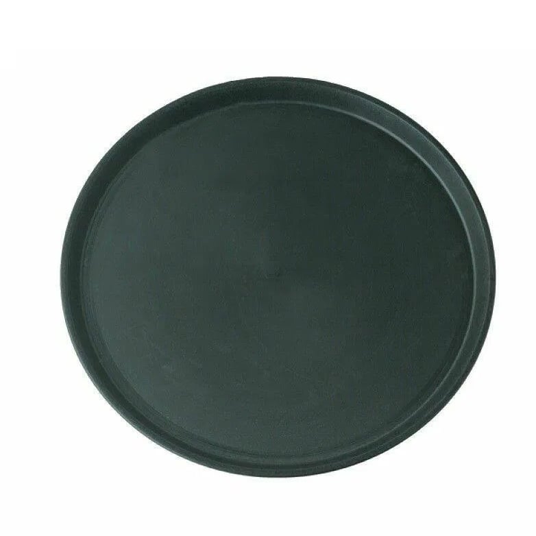 Skridsikker tjenerbakke, Ø41cm, rund, sort, Beaumont, (1 stk.)