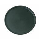 Skridsikker tjenerbakke, Ø41cm, rund, sort, Beaumont, (1 stk.)
