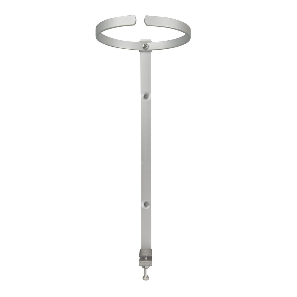 Rund flaskeophæng til 3ltr flaske, vægmonteret, aluminium, Beaumont, (1 stk.)