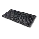 Deluxe Barmåtte, 30x45cm, sort, gummi, (1 stk.)
