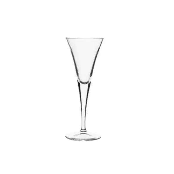 [40772] Snapseglas på stilk, 5,5cl, Luigi Bormioli Pisa, (6 stk.)