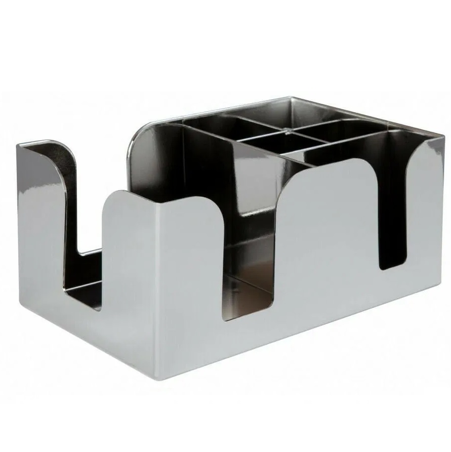 [40775] Bar caddy, grå, rustfrit stål, Beaumont, (1 stk.)
