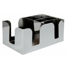 Bar caddy, grå, rustfrit stål, Beaumont, (1 stk.)
