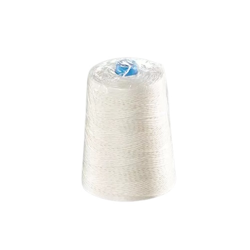 [12027] Snøregarn, kødsnor, Drug Twine, 3/14, 250 gr, 675 m, Poleret, Hør, Hvid, (1 stk.)