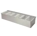 Garnish holder, 473ml pr. rum - 6-rums, rustfrit stål, Beaumont, (1 stk.)