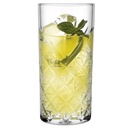 Longdrinksglas, 29,5 cl, glas med mønster, Timeless, Pasabahce, (12 stk.)