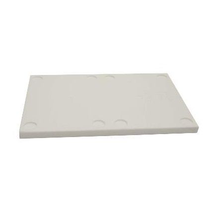 Låg, 60x40x2,5 cm, EPS, Hvid, til Hvide termokasser, 25/40/50 ltr, tilhørende 12029, (1 stk.)