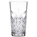 Stabelbare høje drinksglas, klar med mønster, Timeless, Pasabahce, (12 stk.)