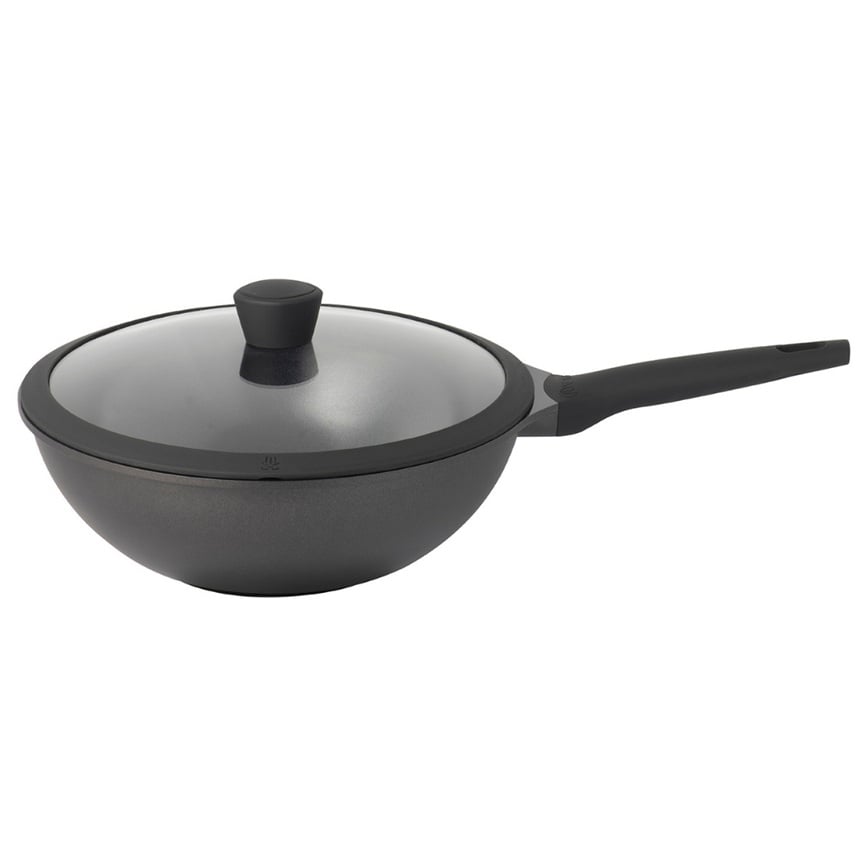 [41031] Wok pande med låg, Ø30 cm, PFAS-fri keramisk non-stick, SOLA Ceramic Deluxe, (1 stk.)