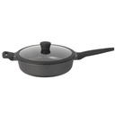 Sauterpande med låg, Ø28 cm, PFAS-fri keramisk non-stick, SOLA Ceramic Deluxe, (1 stk.)