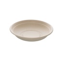 Salatskål, Bagasse, 750ml, ø21cm, h4,2 cm, Rund, Brun, (300 stk.)
