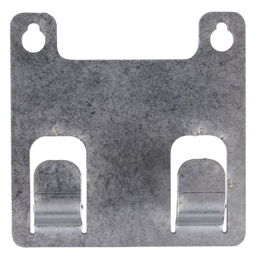 Vægophæng til toiletbørste, 5x5cm, rustfrit stål, (1 stk.)