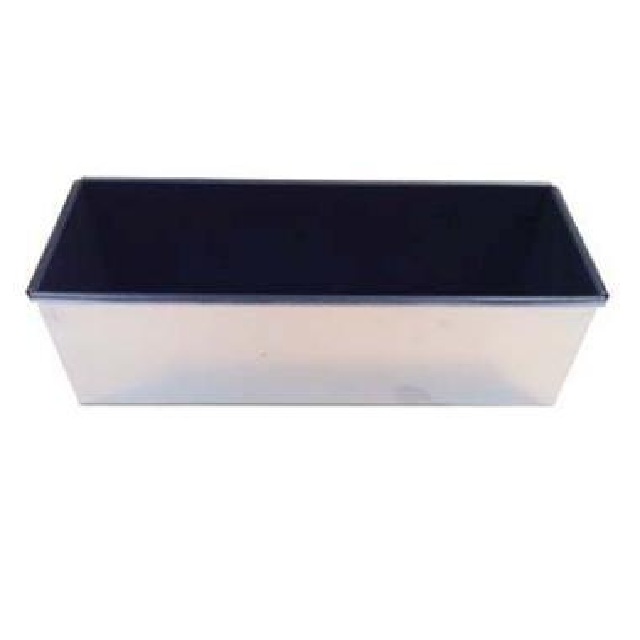 [41068] Brødform, rugbrød, 3 ltr, 30x10x10 cm, aluminium med teflonbelægning, (1 stk.)