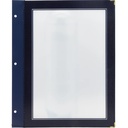 Lommer til menuramme, A5, Securit® WOOD, refleksfri PP, flere farver, (5 stk.)