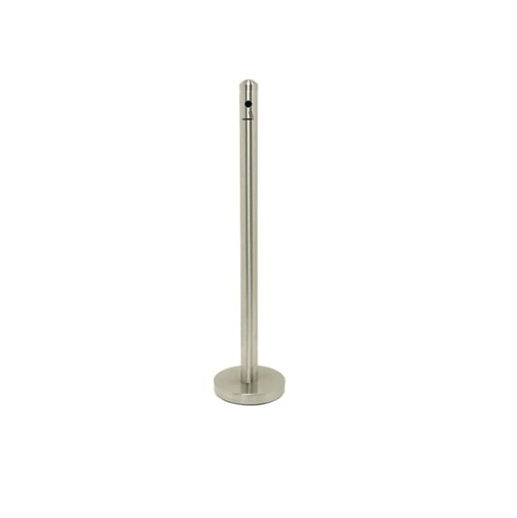 Askestander sæt på fod, Securit, Smoker Pole, 104xØ25 cm, rustfrit stål, (1 stk.)