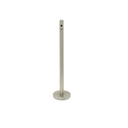 Askestander sæt på fod, Securit, Smoker Pole, 104xØ25 cm, rustfrit stål, sort eller sølv, (1 stk.)