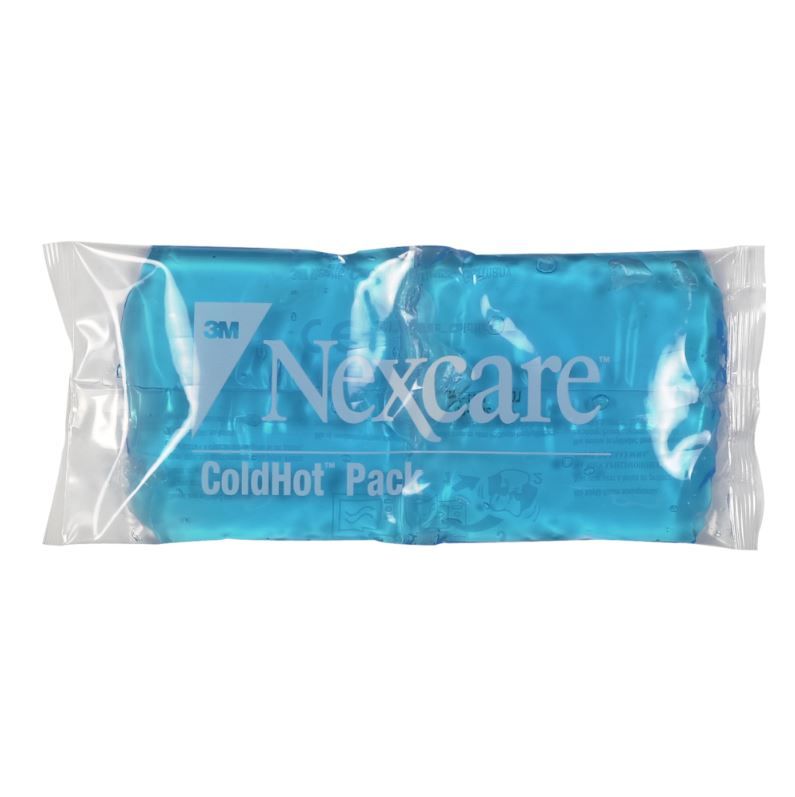 Kuldepose (ispose til skader)/ varmepose, Nexcare Cold/hot, 26,5x10cm, blå, PP/rayon, (1 stk.)