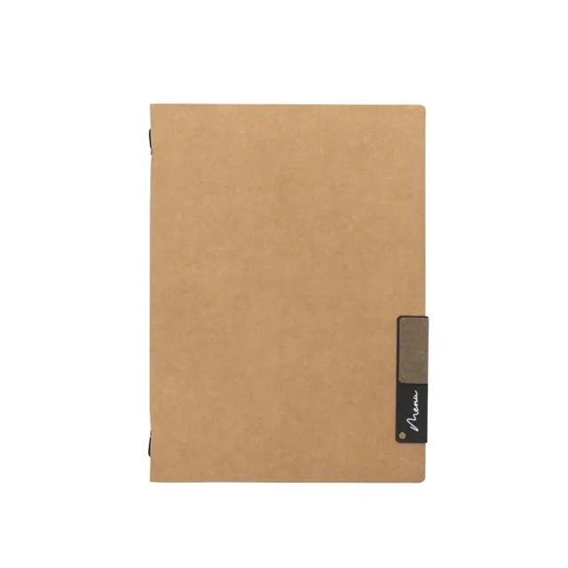 Menuomslag, A4 eller A5, Securit® NATURE, flere farver, (1 stk.)