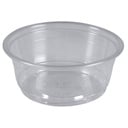 Portionsbæger, TowerPac, 3,8cm, Ø9cm, 100 ml, klar, RPET, med skruebund, (1000 stk.)