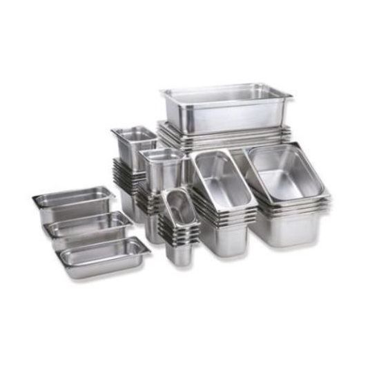 Kantine, 1/4 GN, 5.5 liter, 26.4x16.26x20cm, Rustfrit stål, (1 stk.)