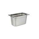 Kantine, 1/4 GN, 2.8 liter, 26.4x16.26x10cm, Rustfrit stål, (1 stk.)