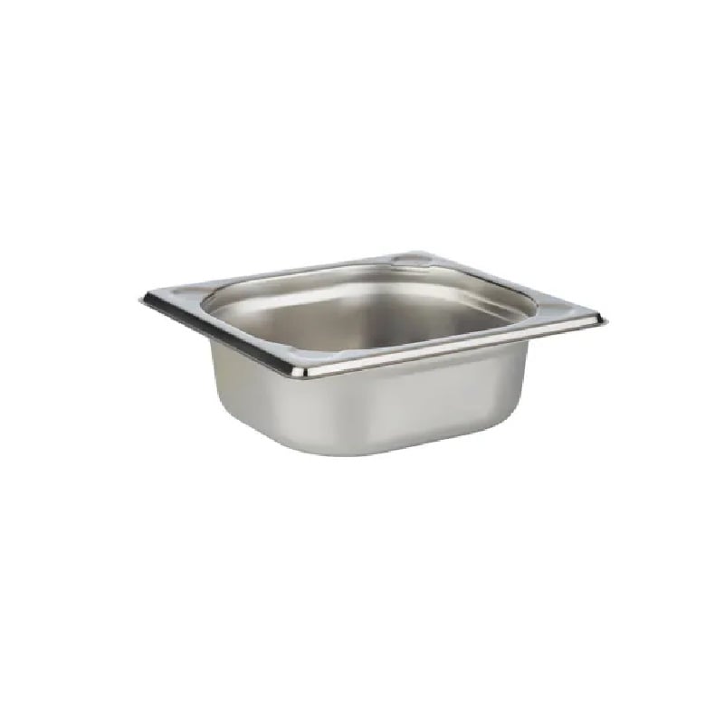 [11936] Kantine, 1/6 GN, 1 liter, 17.5x16x6.5cm, Rustfrit stål, (1 stk.)