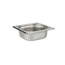 Kantine, 1/6 GN, 1 liter, 17.5x16x6.5cm, Rustfrit stål, (1 stk.)