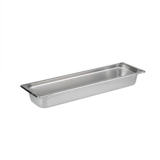 Kantine, 2/4 GN, 3.6 liter, 53x16x6.5cm, Rustfrit stål, (1 stk.)