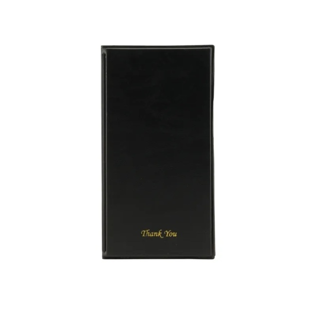 Regningsholder, Securit® BASIC, 23,7x12,5x0,5 cm, PVC, sort, (1 stk.)