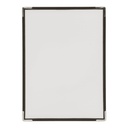 Menuholder, Securit® CRYSTAL DOUBLE, til 2 x A4 sider, PP, klar, (3 stk.)