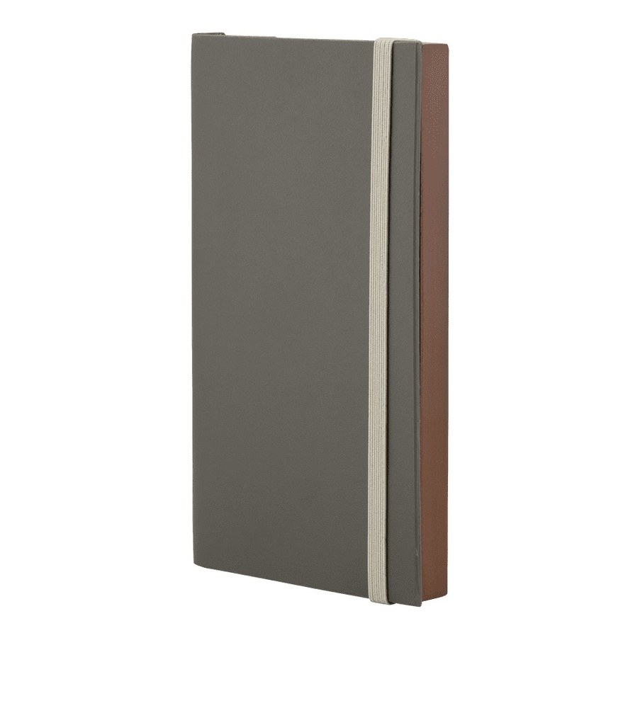 [41758] Regningsholder, Securit® LÆDER, 18,4x10,4x2 cm, træ/PU, træ/grå, (1 stk.)