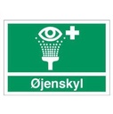 Sikkerhedsskilt, H432, Øjenskyl, 21x29,7 cm, plast, (1 stk.)