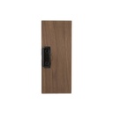 Clipboard regningsholder, Securit® WALNUT, 33x23x2,2 cm, lakeret valnøddetræ, (1 stk.)