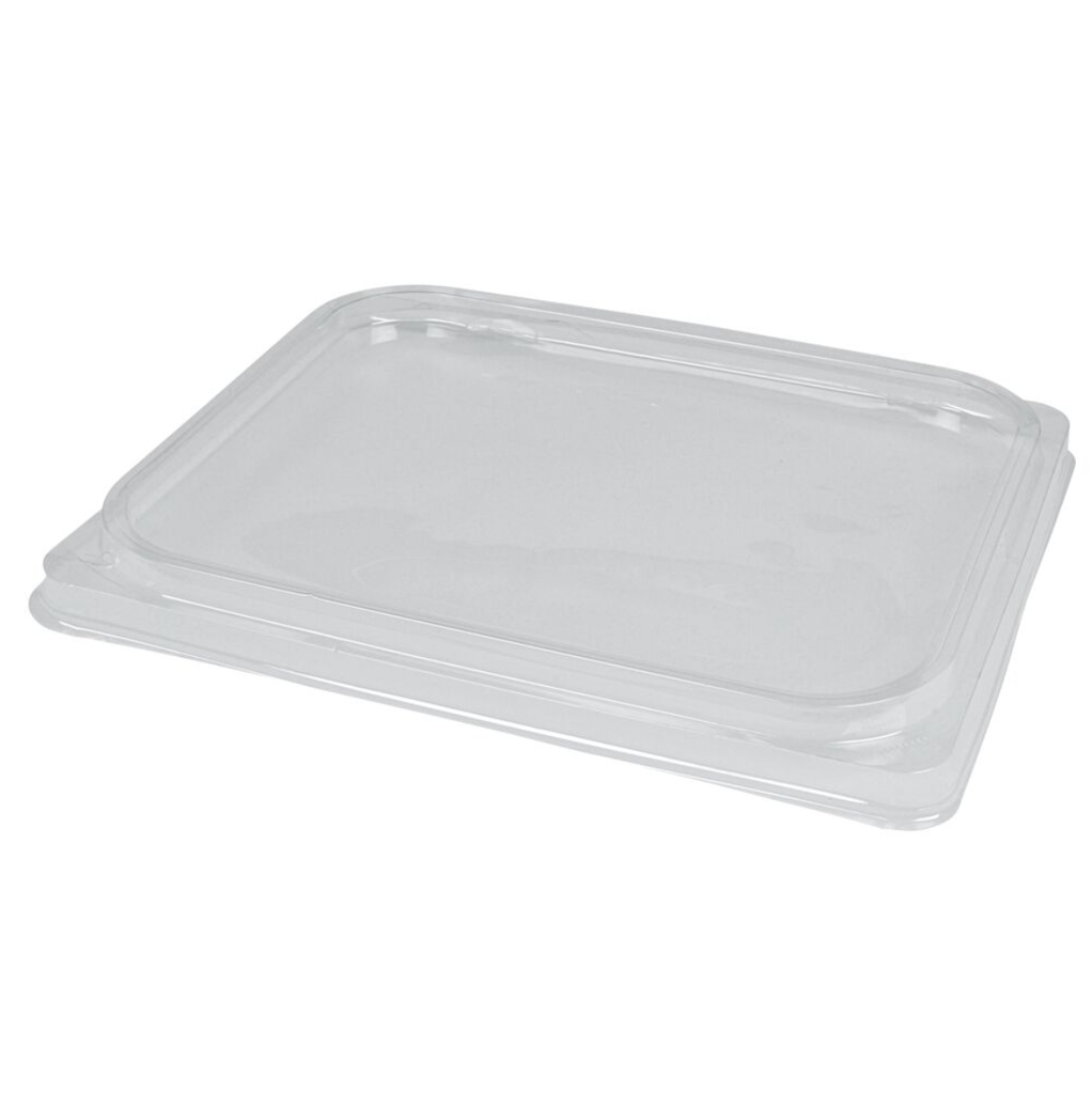 Snap-on låg, 32,5x26,5cm, klar, APET, 1/2 GN, (60 stk.)