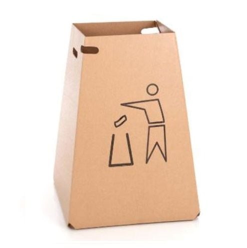 [12105] Affaldsstativ, DropBucket, med bund, Pap, til 100 liter sæk, (5 stk.)
