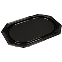 Serveringsfad, 45x30x3cm, sort, RPET, mellem, (10 stk.)