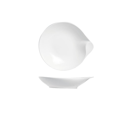 [42026] Suppetallerken, Ø20,5cm, hvid, porcelæn, EXQUISITE, (6 stk.)