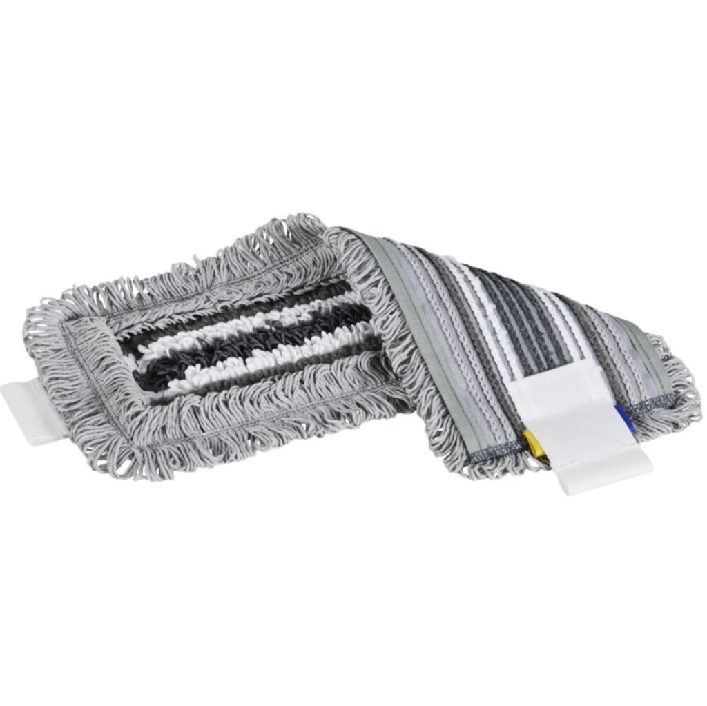Moppe, Vileda UltraSpeed Pro Trio Max, 42x14,2x0,6cm, grå, mikrofiber, 40 cm, til klips fremfører, (1 stk.)