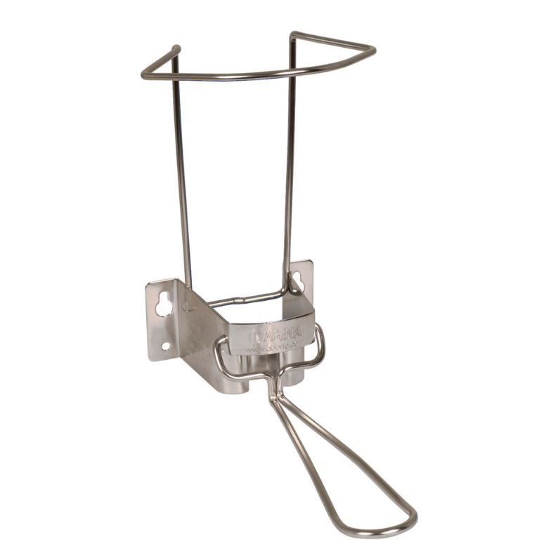 [12113] Vægholder til stand-back flasker, 1000 ml, stål, med 14 cm arm, (1 stk.)